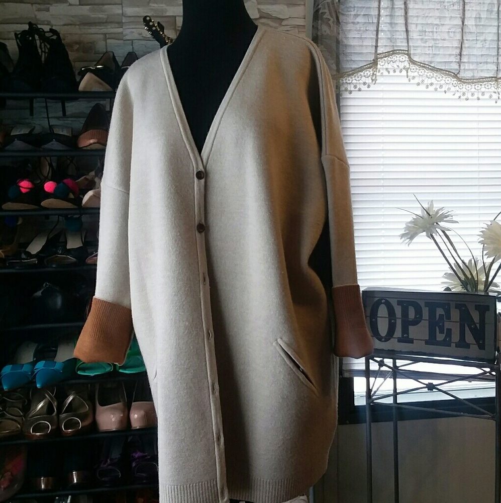 J Crew Sweater Jacket